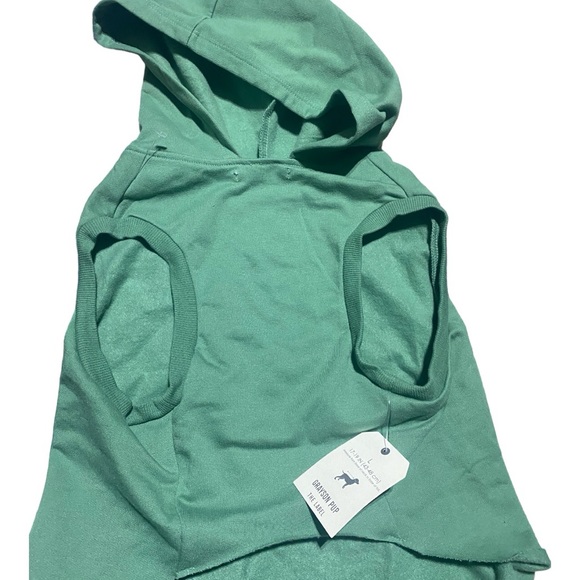 NWT GRAYSON PUP The Label Dog green hoodie size L - Picture 4 of 7